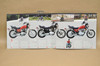 Vintage NOS 1985 Suzuki GS300 L GS450 L GS450 GA Brochure OEM Dealer Stamp Specs