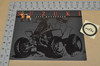 Vintage NOS 1985 Suzuki LT250 R Quadracer Brochure OEM Dealer Stamp Specs NEW