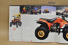 Vintage NOS 1985 Suzuki LT230 S Quadsport Brochure OEM Dealer Stamp Specs NEW