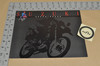 Vintage NOS 1985 Suzuki JR50 DS80 Brochure OEM Dealer Stamp Specs NEW