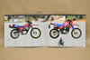 Vintage NOS 1985 Suzuki JR50 DS80 Brochure OEM Dealer Stamp Specs NEW