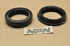 NOS Honda 1984-86 XL250 R Front Fork Oil & Dust Seal Set 51490-KE1-305