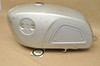 Vintage Used OEM Honda CL125 A Metallic Silver Fuel Gas Tank 17500-242-010 T
