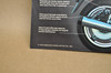 Vintage NOS 1977 Honda CB750 F Motorcycle Brochure OEM Dealer Stamp Specs NEW