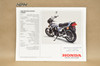 Vintage NOS 1982 Honda CB750 F Motorcycle Brochure OEM Dealer Stamp Specs NEW