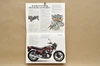 Vintage NOS 1982 Honda CB750 F Motorcycle Brochure OEM Dealer Stamp Specs NEW