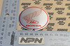 NOS Honda P50 Little Honda Left Air Cleaner Cover Emblem Badge 87124-044-680