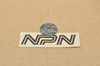 NOS Honda XL250 K0-K2 Muffler Heat Shield Emblem Badge Gasket 18295-329-000