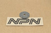 NOS Honda XL250 K0-K2 Muffler Heat Shield Emblem Badge Gasket 18295-329-000