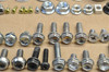Vintage Used OEM Honda Custom XR650 Bolt Washer Nut Strap Hardware Parts Lot
