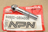 NOS Honda 1978-79 GL1000 Gold Wing Sissy Grab Bar Bumper Cap Bolt 92600-08040-0B