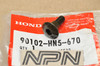 NEW OEM Honda CBR600 RR MUV700 TRX250 TRX350 TRX400 TRX420 Screw 90102-HN5-670