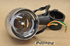 Vtg OEM Honda VT600 VT750 Shadow Left Front Turn Signal & Stem 33450-MZ8-K02