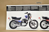 Vintage NOS 1983 Suzuki GR650 Tempter GR650 X Motorcycle Dealer Brochure OEM