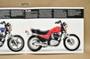 Vintage NOS 1983 Suzuki GR650 Tempter GR650 X Motorcycle Dealer Brochure OEM