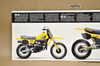 Vintage NOS 1983 Suzuki RM60 RM80 Motorcycle Brochure Dealer Specs OEM