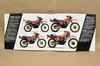 Vintage NOS 1983 Suzuki SP100 SP125 SP250 SP500 Motorcycle Brochure Dealer Specs