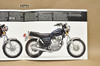 Vintage NOS 1983 Suzuki GN125 GN250 Motorcycle Brochure Dealer Specs OEM
