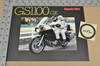 Vintage NOS 1984 Suzuki GS1100 K Motorcycle Brochure Dealer Specs OEM