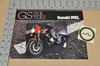 Vintage NOS 1983 Suzuki GS750 E GS750 ES Motorcycle Brochure Dealer Specs OEM