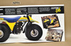 Vintage NOS 1983 Suzuki ALT125 3x6 3 Wheeler ATV Brochure Dealer Specs OEM