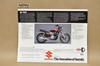 Vintage NOS 1983 Suzuki GS750 T Brochure Motorcycle Dealer Specs OEM