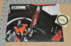 Vintage NOS 1982 Suzuki GS550 M Katana Brochure Motorcycle Dealer Specs OEM
