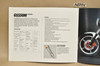 Vintage NOS 1982 Suzuki GS550 M Katana Brochure Motorcycle Dealer Specs OEM