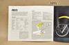 Vintage NOS 1982 Suzuki PE175 Brochure Motorcycle Dealer Specs OEM