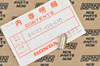 NOS Honda 1980-86 CT110 81-84 XR100 License Bracket Rubber Collar 84907-459-670