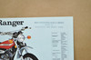 Vintage NOS 1975 Suzuki TS185 Sierra TC185 Ranger Brochure Dealer Specs OEM