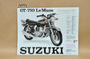 Vintage NOS 1975 Suzuki GT750 LeMans GT550 Indy Motorcycle Brochure Dealer Specs OEM