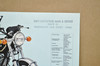 Vintage NOS 1975 Suzuki GT750 LeMans GT550 Indy Motorcycle Brochure Dealer Specs OEM