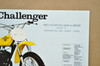 Vintage NOS 1975 Suzuki TM125 Challenger TM100 Contender Brochure Dealer Specs