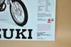 Vintage NOS 1975 Suzuki TS100 Honcho TC100 Blazer Brochure Dealer Specs OEM