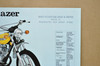 Vintage NOS 1975 Suzuki TS100 Honcho TC100 Blazer Brochure Dealer Specs OEM