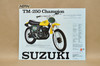 Vintage NOS 1975 Suzuki TM250 Champion TM400 Cyclone Brochure Dealer Specs OEM