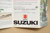 Vintage NOS Suzuki RE-5 RE5 Rotary Brochure Motorcycle Dealer Specs OEM
