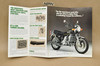 Vintage NOS Suzuki RE-5 RE5 Rotary Brochure Motorcycle Dealer Specs OEM
