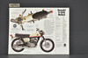 Vintage NOS 1969-70 Suzuki T350 Rebel Motorcycle Brochure Dealer Specs OEM