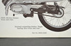 Vintage NOS 1969-70 Suzuki AC100 Wolf Motorcycle Brochure Dealer Specs OEM
