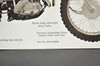 Vintage NOS 1969-70 Suzuki TC120 Cat Motorcycle Brochure Dealer Specs OEM