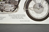 Vintage NOS 1969-70 Suzuki T250 X6R Hustler Motorcycle Brochure Dealer Specs OEM
