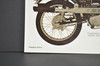 Vintage NOS 1969-70 Suzuki T125 Stinger Motorcycle Brochure Dealer Specs OEM