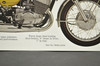 Vintage NOS 1969-70 Suzuki T500 II Titan Motorcycle Brochure Dealer Specs OEM