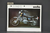 Vintage NOS 1969-70 Suzuki T125 Stinger Motorcycle Brochure Dealer Specs OEM