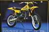 Vintage 1979 Suzuki RM100 RM125 Motocross Brochure Motorcycle Dealer Specs OEM