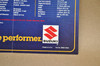 Vintage 1979 Suzuki GS550 E Motorcycle Sales Brochure Dealer Specs OEM