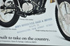Vintage NOS 1973 Suzuki TS185 K Sierra TC125 K Prospector Brochure Dealer Specs OEM