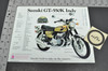 Vintage NOS 1973 Suzuki TS185 K Sierra TC125 K Prospector Brochure Dealer Specs OEM